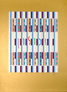 Hand Signed Zebulun By Yaacov Agam Retail $1.2K