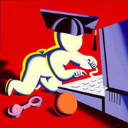 FEATURED ARTISTS - Kostabi, Mark - Page 1 - America Art Gallery
