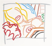 Hand Signed Bedroom Blonde Doodle With Photo By Tom Wesselmann