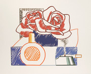 Hand Signed Scribble Version Of Still Life #58 By Tom Wesselmann