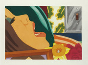 Signed Bedroom Face By Tom Wesselmann 