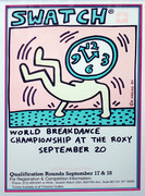 Watch World Breakdance Championship By Keith Haring Framed Retail $1.56K