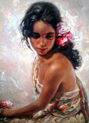 Hand Signed Andaluza By Royo 