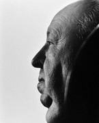 Alfred Hitchcock, Vintage 1972 Gelatin Silver Photograph, Jack Mitchell 