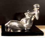 Nili Carasso Beauty of a Woman Aluminum Sculpture