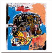 Fabulous Large Jean Michel Basquiat Untitled Skull Giclee Print