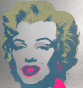 Andy Warhol Marilyn Monroe Sunday B Morning Silkscreen Diamond Dust