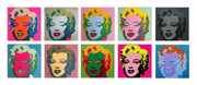Andy Warhol Sunday B Morning Warhol Marilyn Stunning Suite of  10 Prints 