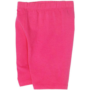 Toddler girl's cotton bike shorts Made in USA.