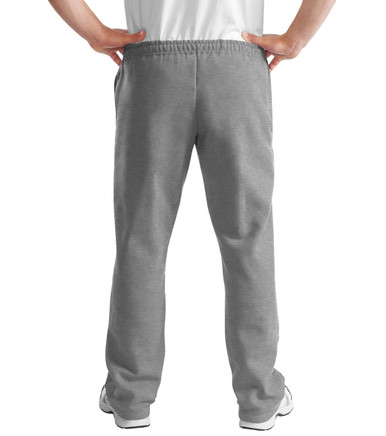 Sweatpants with non-elastic ankles
