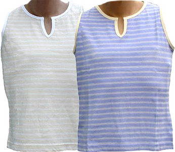 Women's Cotton Sleeveless Shirt