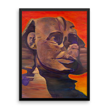 The Silent Sphinx - Framed poster