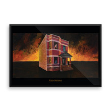 Red House - Framed poster