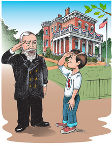 President Benjamin Harrison - Poster