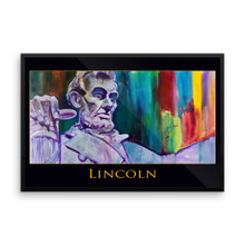 Abraham Lincoln - Framed poster