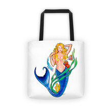 Mermaid Series: Golden Mermaid - Tote bag