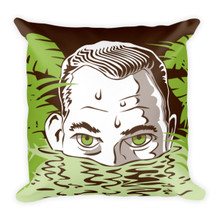 The Gator - Square Pillow