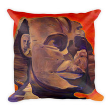 The Silent Sphinx - Square Pillow
