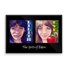The Girls of Eden - Framed poster