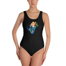 Mermaid Series: Golden Mermaid One-Piece Swimsuit