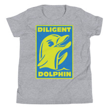 Diligent Dolphin - Youth Short Sleeve T-Shirt