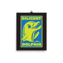Diligent Dolphin - Poster