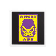Angry Ape - Framed poster
