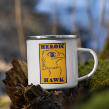 Heroic Hawk - Enamel Mug