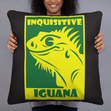 Inquisitive Iguana - Basic Pillow