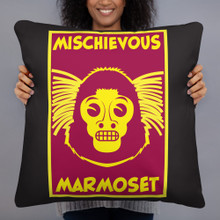 Mischievous Marmoset - Basic Pillow