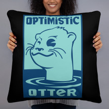 Optimistic Otter - Basic Pillow