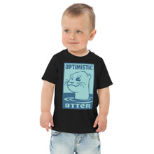 Optimistic Otter - Toddler jersey t-shirt