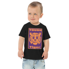 Tough Tiger - Toddler jersey t-shirt