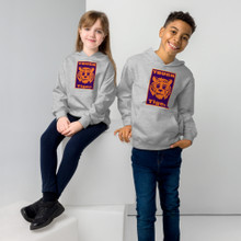 Tough Tiger - Kids fleece hoodie