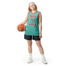 Quirky Quokka #17 - Recycled unisex basketball jersey