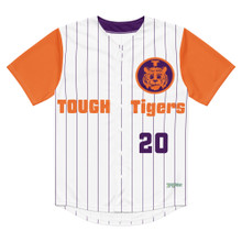 Tough Tiger - Recycled baseball jersey