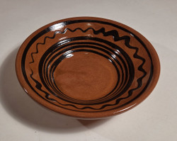 #1066 Redware Plate