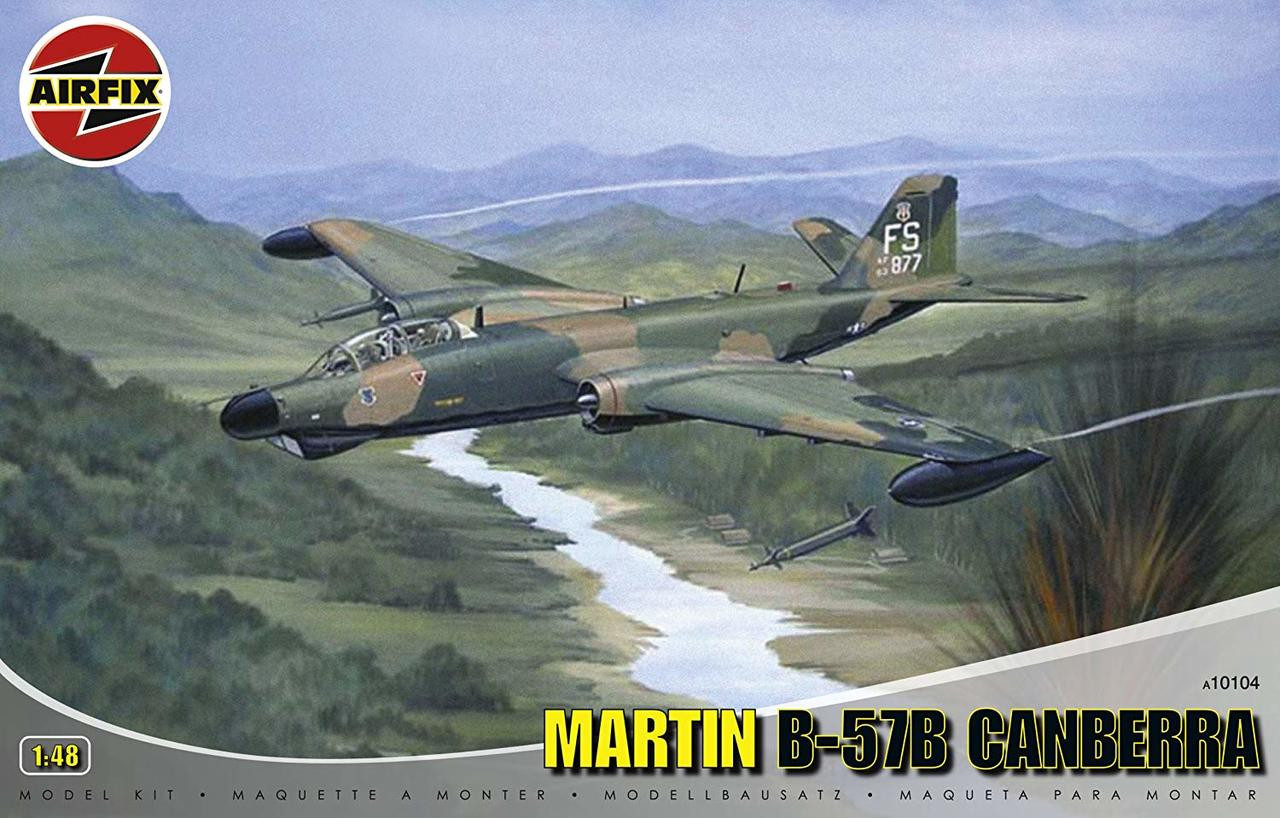 Airfix Martin B57B Canberra 148 Scale Model Kit (A10104)
