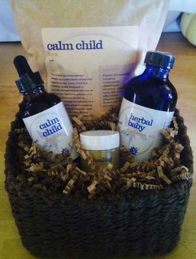 Ooh, Baby gift basket