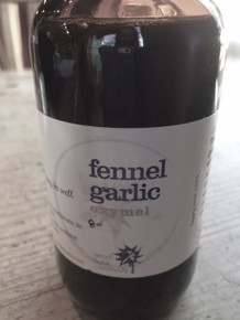 Fennel Garlic Oxymel