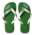 Kiwi - Green/White Flip Flops