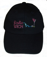 Birdie Bitch Bling Black Hat
