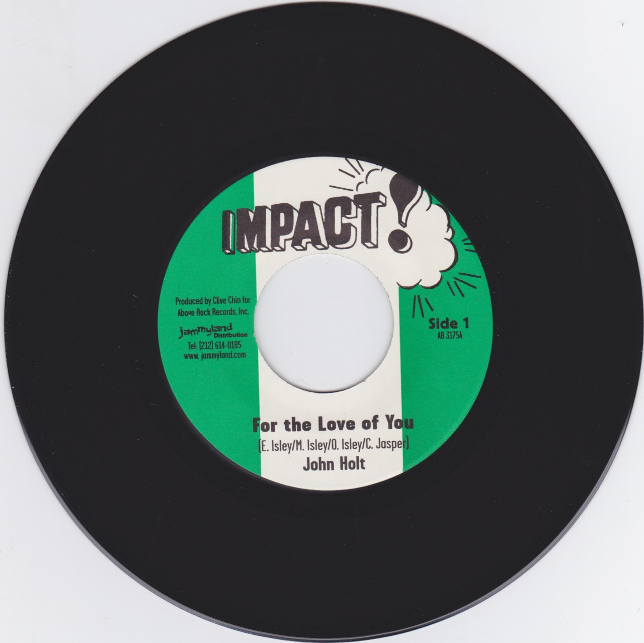 【レア盤】John Holt - For The Love Of You 7\