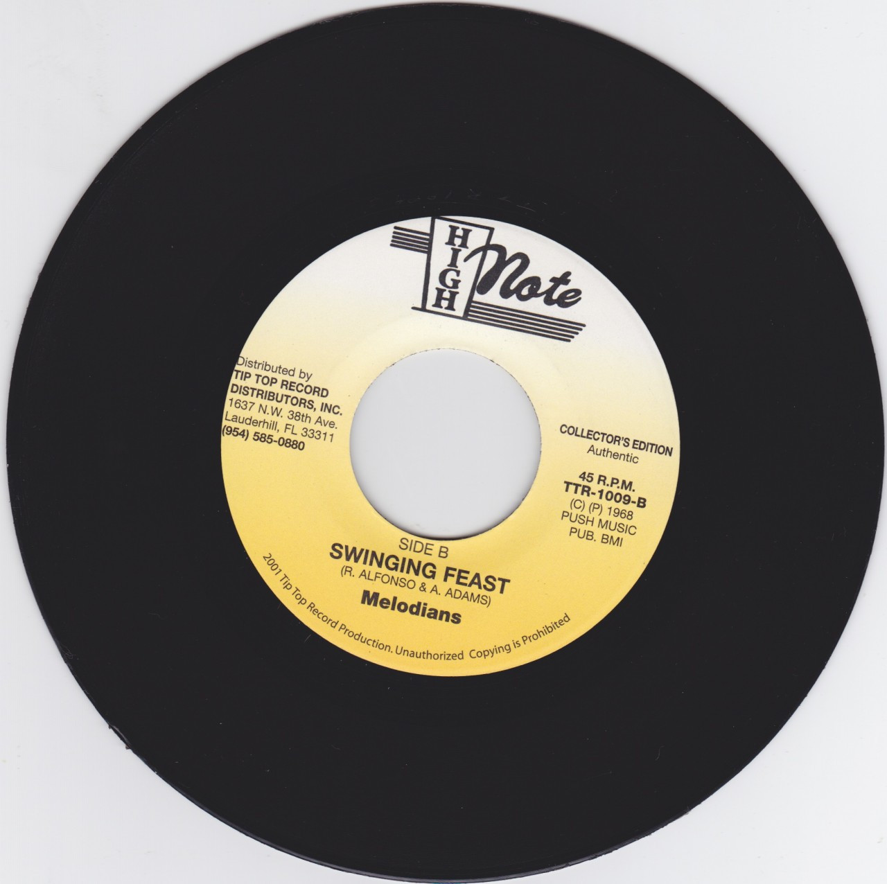 ジャマイカ7” The Melodians Swing &amp;amp; Dine none Roosevelt /00050 The Melodians – Swing & Dine – Vinyl (7