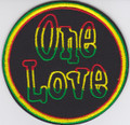 Embroidered Patch : One Love