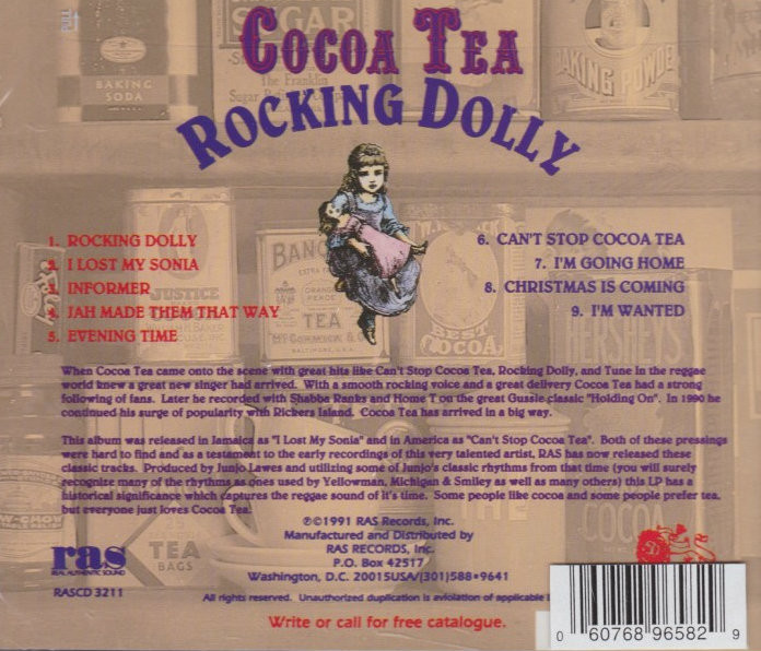 ROCKING DOLLY   COCOA TEA