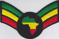 Embroidered Patch : Rasta Badge