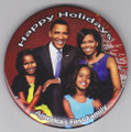 Obama Family Pin 2008 : Collectors Pin