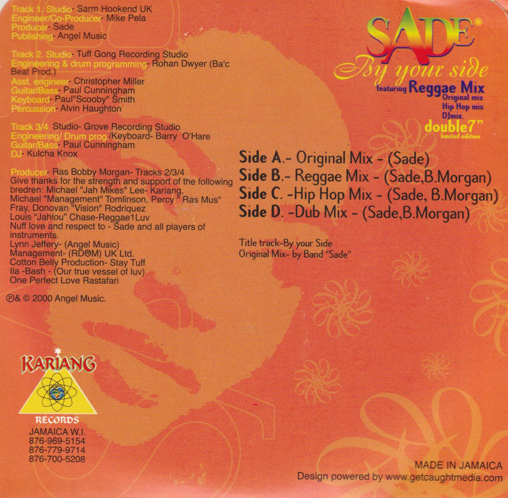 Sade : By Your Side Reggae Mix 7
