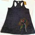 Jah Rock : Black  - Women's T Shirt (Tank Top Style)